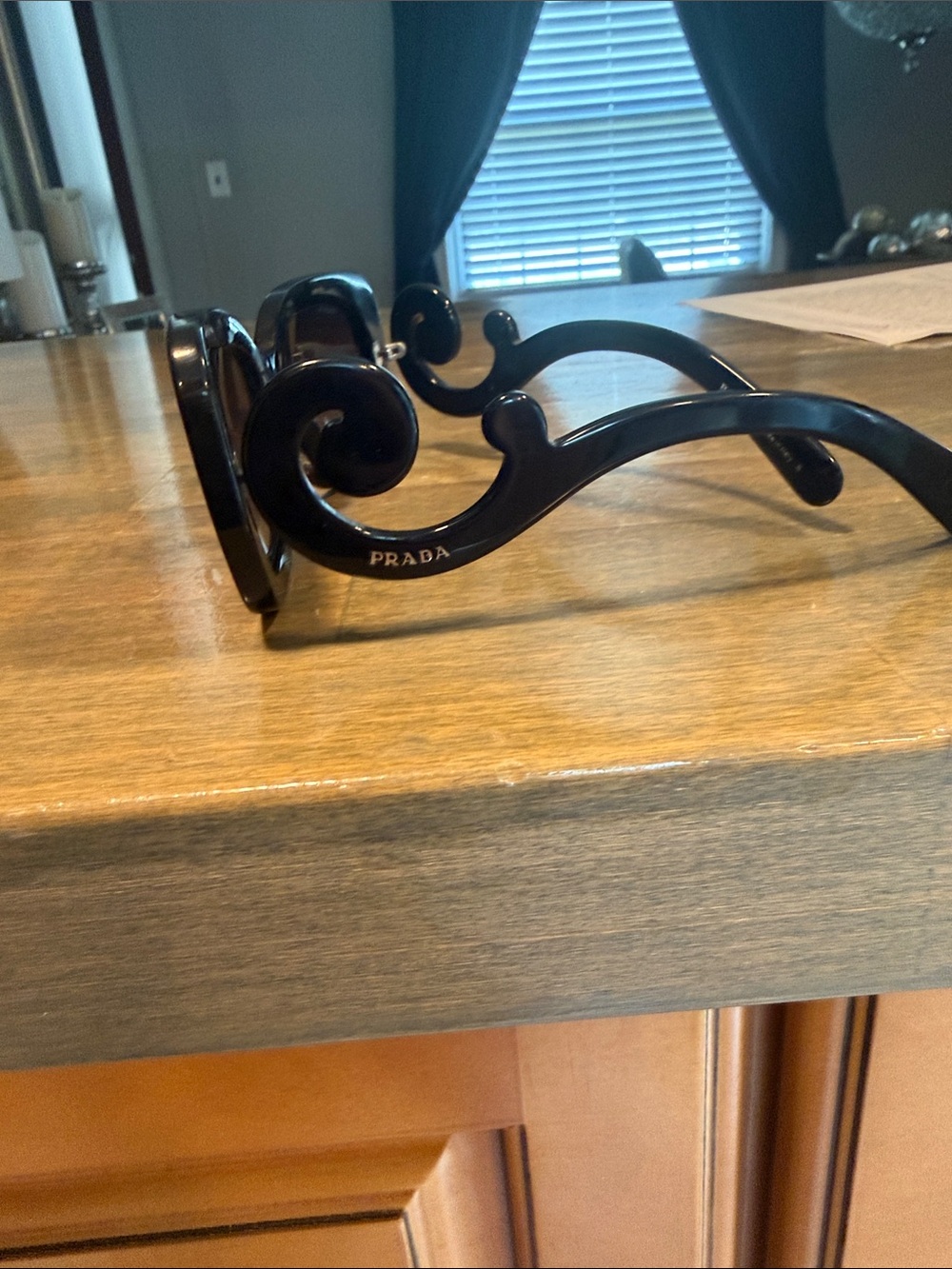 Prada Oversized Black Women’s Sunglasses - Classic Chic - Picture 2 of 7